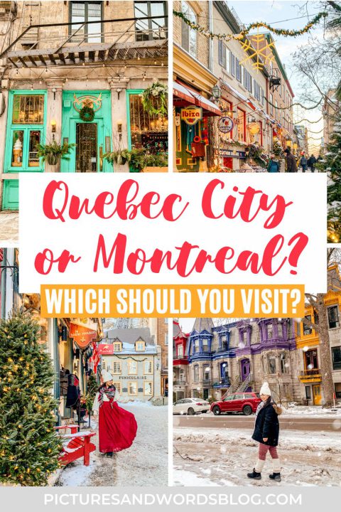 quebec city vs montreal travel